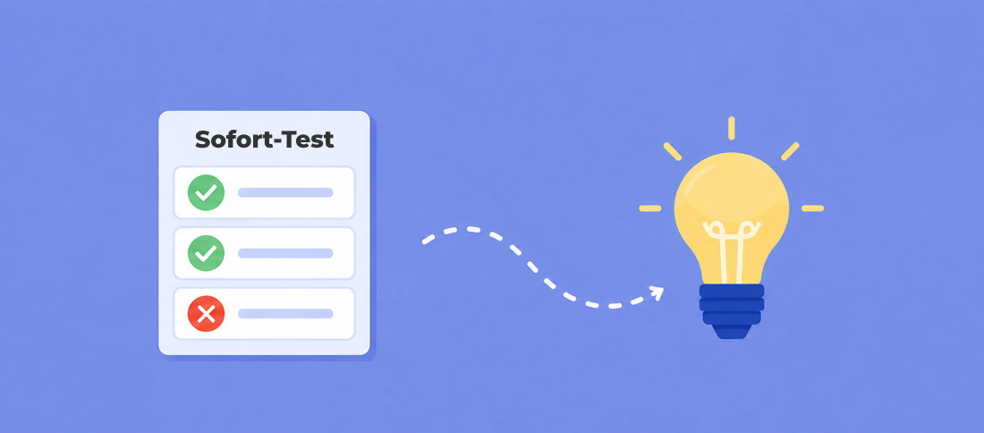 Kredit abgelehnt Test